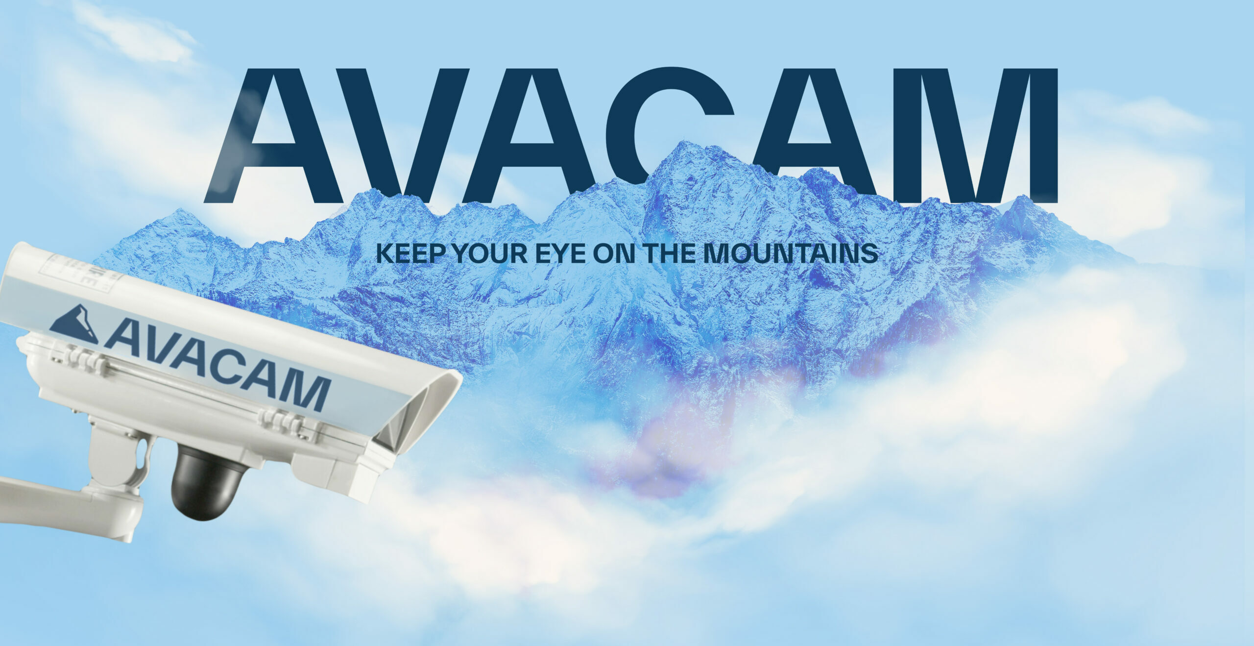 avacam device image monitoring a mountain