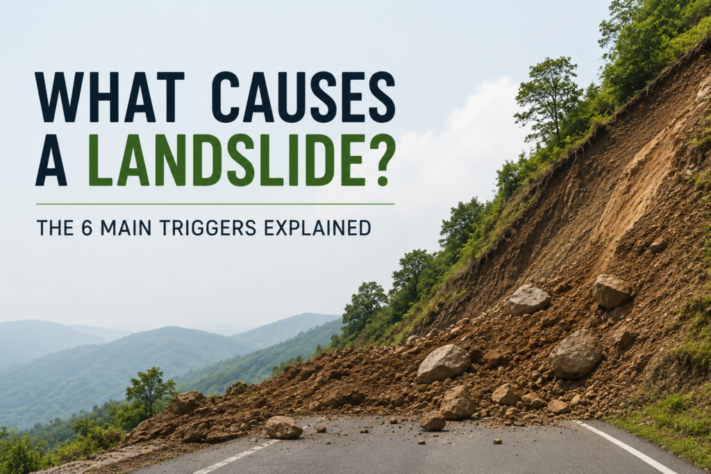 What Causes a Landslide? The 6 Main Triggers Explained